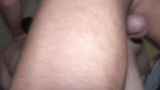 CURLY-HAIRED CHRIS SMASHES LAD ORIS’S ASS WET IN DINING GUEST ROOM SMASH