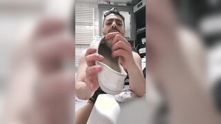 Iranische femboy geheim im Badezimmer/ ترنس ایرانی تو حموم