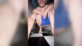 Levi Brazil - playing with my fake-pecker