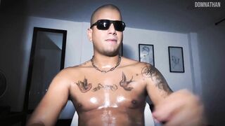 Humiliation session with alpha male