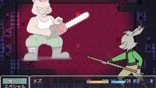 Rabbit mating with boss boar【violent serenade】part4