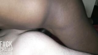 Immense BBC Creampies Youthfull White Donk
