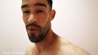 Supah-boinking-super-steamy fitness dude walks naked on ass-pipe, elevator and goes to the street door. RISKY