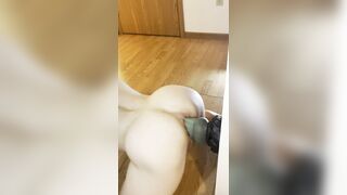 working out my bussy with faux-cocks and going knuckle deep