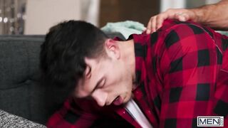 FELLOWS - Reese Rideout Creeps Behind Clark Reid For A Mischievous Smash While His BOYFRIEND Is In The Kitchen