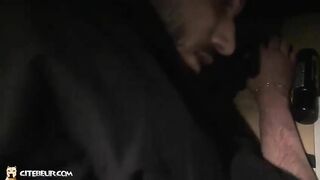 French fag Arabs Having joy On The Parking