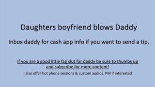 Stepdaughters-in-law Beau Deep-faceholes Daddy Cum-shotgun (Verbal Muddy Chat)