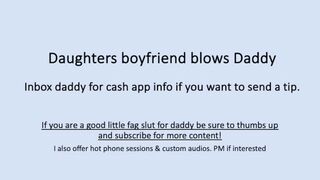 Stepdaughters-in-law Beau Deep-faceholes Daddy Cum-shotgun (Verbal Muddy Chat)