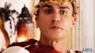 STUDS - Caesar MrDeepVoice Sits On His Gladiator Champion Dom King's Manmeat Like It's His Throne