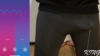 No-palms remote assfucking massager guts climax pop-shot