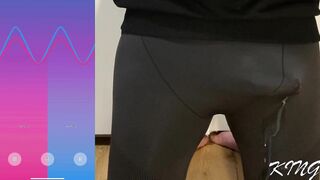 No-palms remote assfucking massager guts climax pop-shot