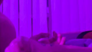 I tickle frenulum with my tongue and do fellatio, cum in my jaws a pile of spunk and bellows. ASMR