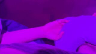 I tickle frenulum with my tongue and do fellatio, cum in my jaws a pile of spunk and bellows. ASMR