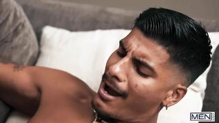 FOLKS - Apollo Fates Gets Double Fisted By Brogan And Greg Dixxon Before Taking two Cocks With Ease