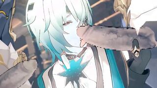 Mob x Anaxa - Honkai Starlet Ride Yaoi