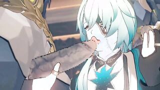 Mob x Anaxa - Honkai Starlet Ride Yaoi