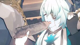 Mob x Anaxa - Honkai Starlet Ride Yaoi