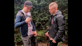 I pee on my gimp outdoor