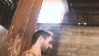 JIZZ SOIREE Sequence-four_Queer cherub likes his bulky, tatted mate's manmeat