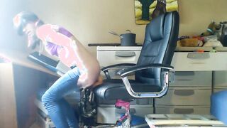 Making faggot Porno With His fucky-fucky instrument